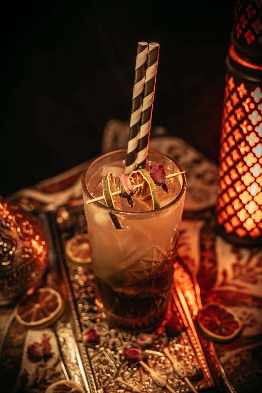 Long Island Icetea cocktail at Habibi Skybar