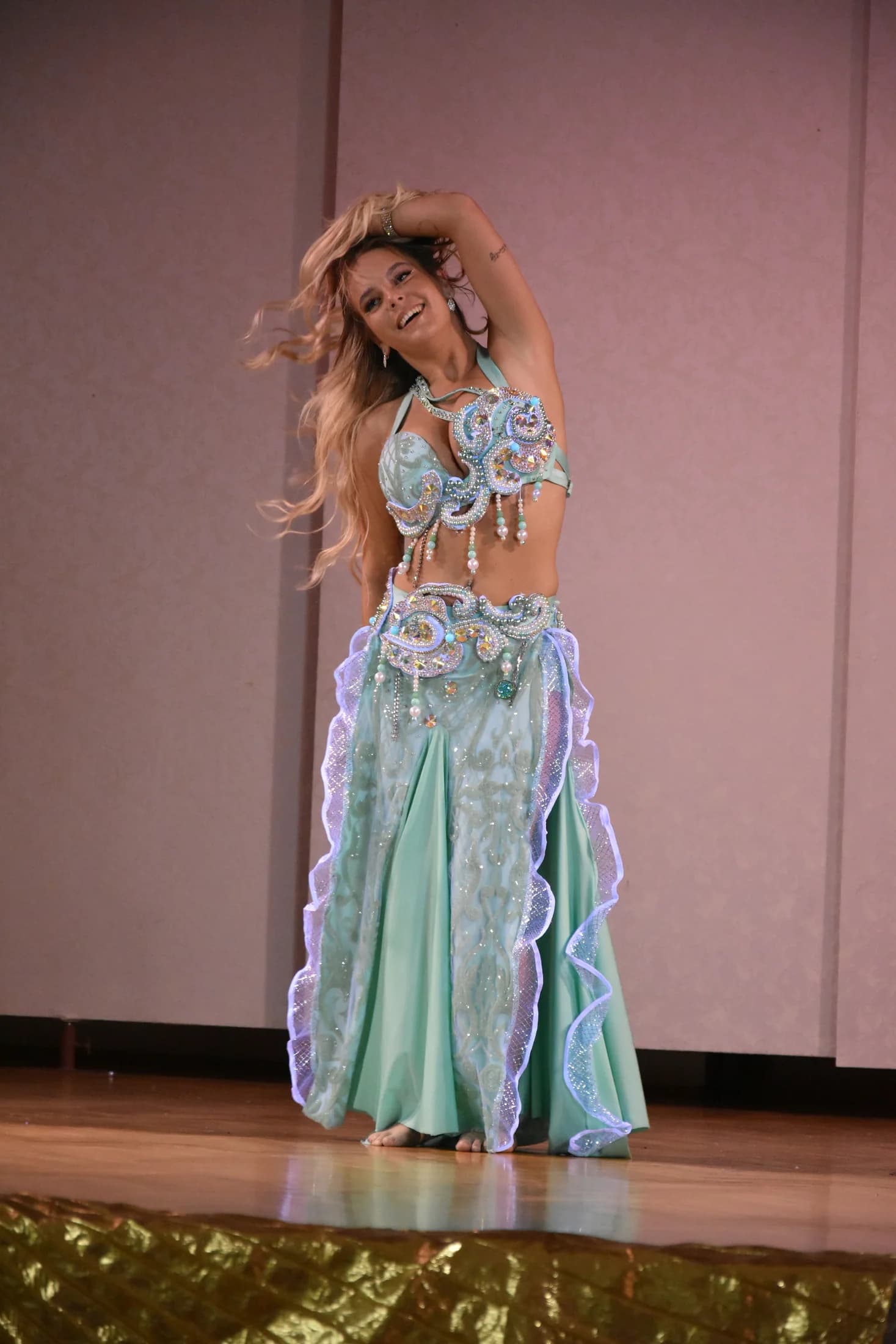Lili belly dance performance portrait